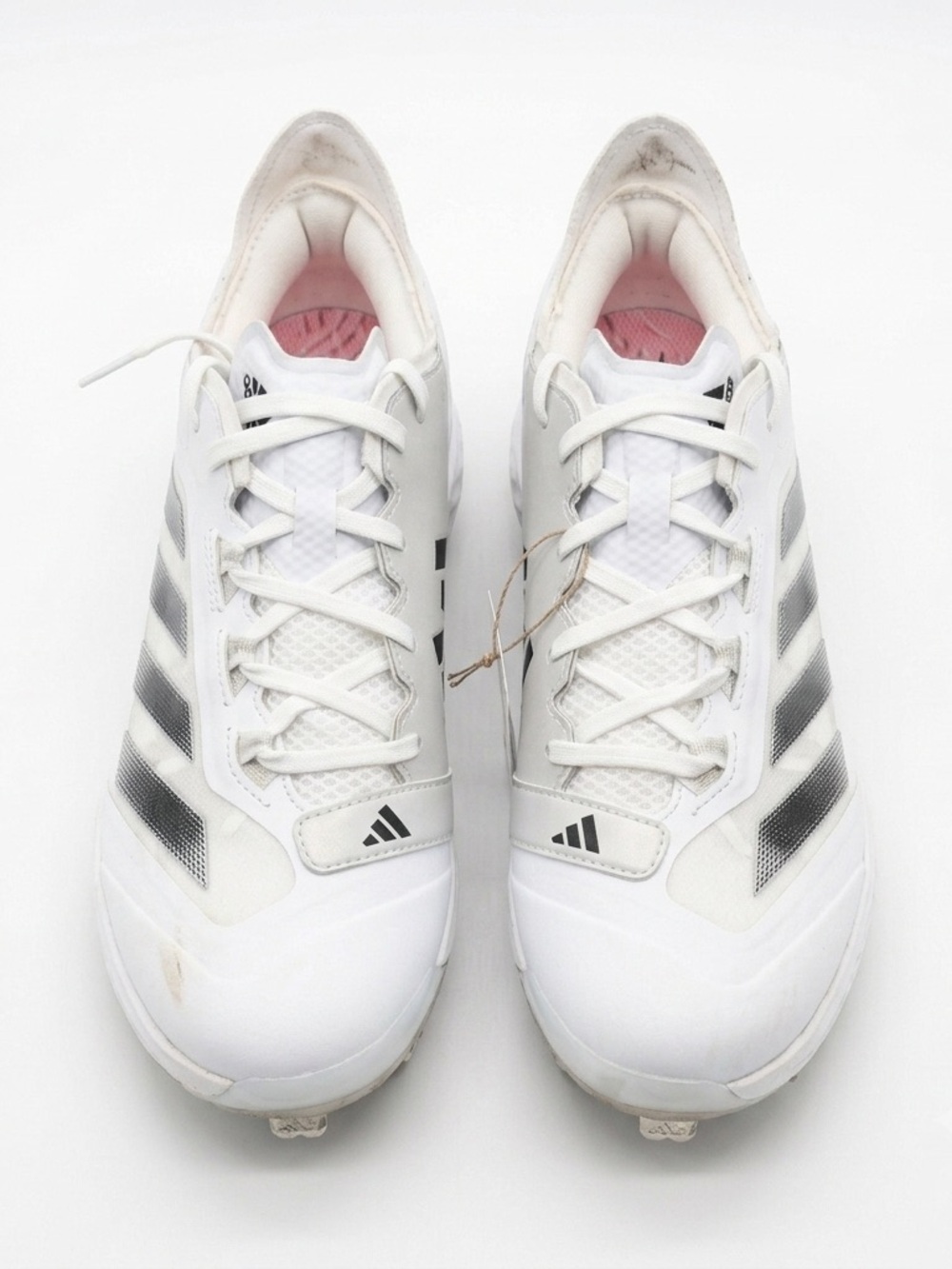 Adidas Adizero Impact TPU Baseball Cleats White Gray IF3355 Men's Size 6.5 - Picture 2 of 6